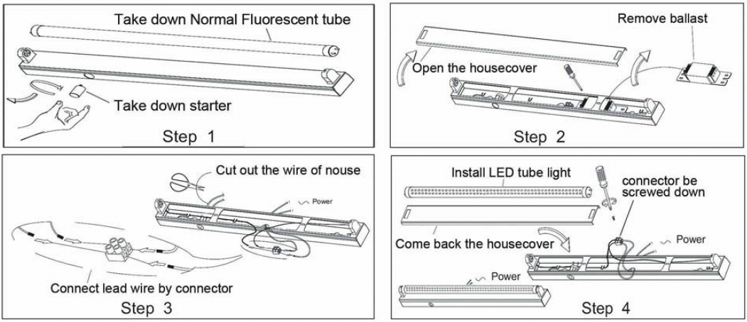 Schaltplan Led Leuchtstoffrohre - Wiring Diagram