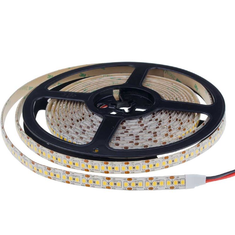 198SMD/m 20W/m 12V Professional LED Streifen 2835 5m Spritzwassergeschützt