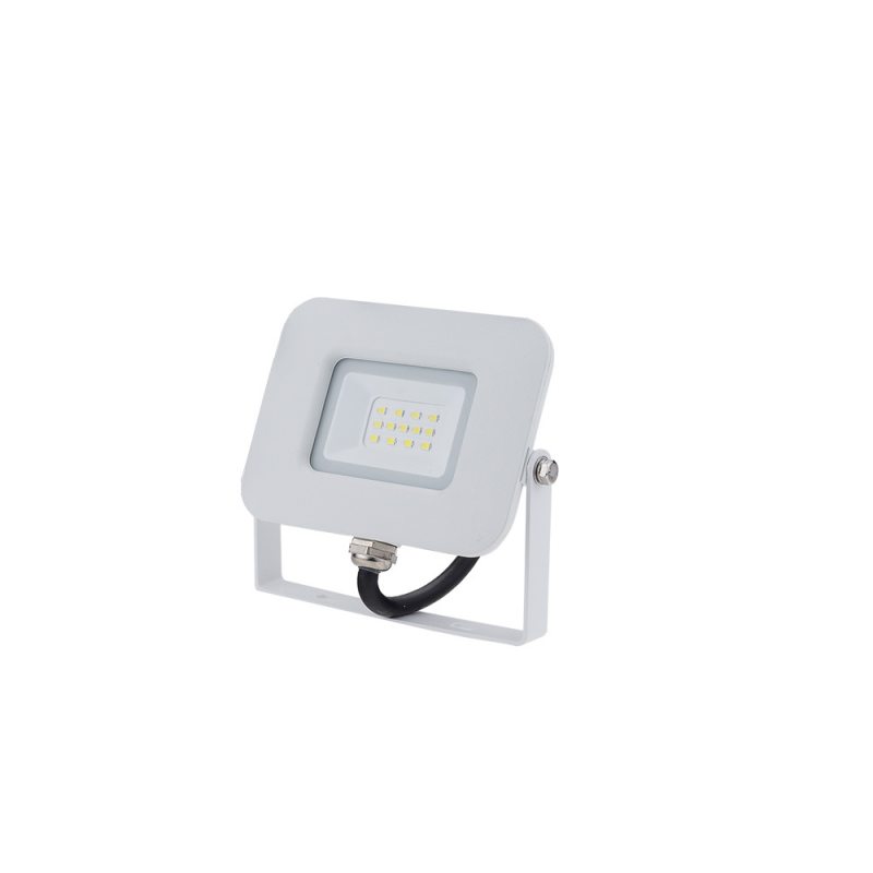 10W LED SMD Fluter Professional mit 70cm Kabel Weiß